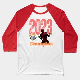 Coco Gauff 2023 U.S. Open Tennis Champion Baseball T-Shirt